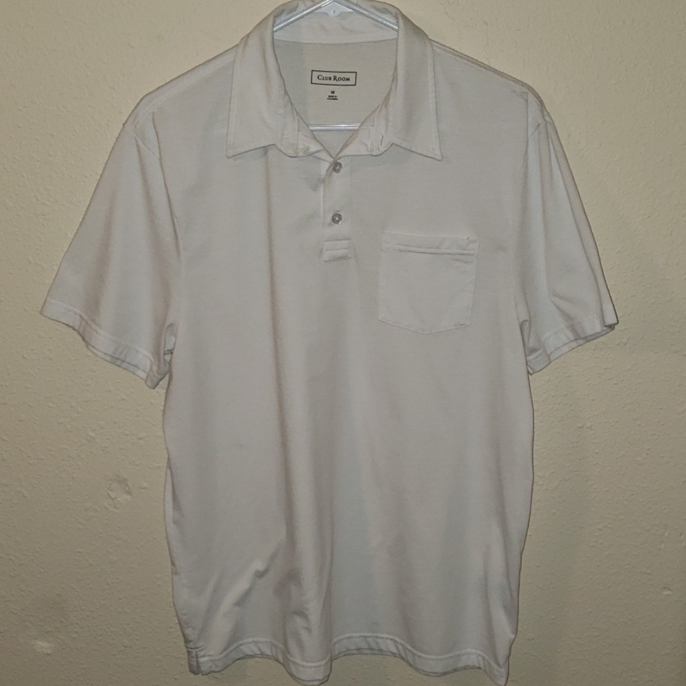 Club Room White Collared